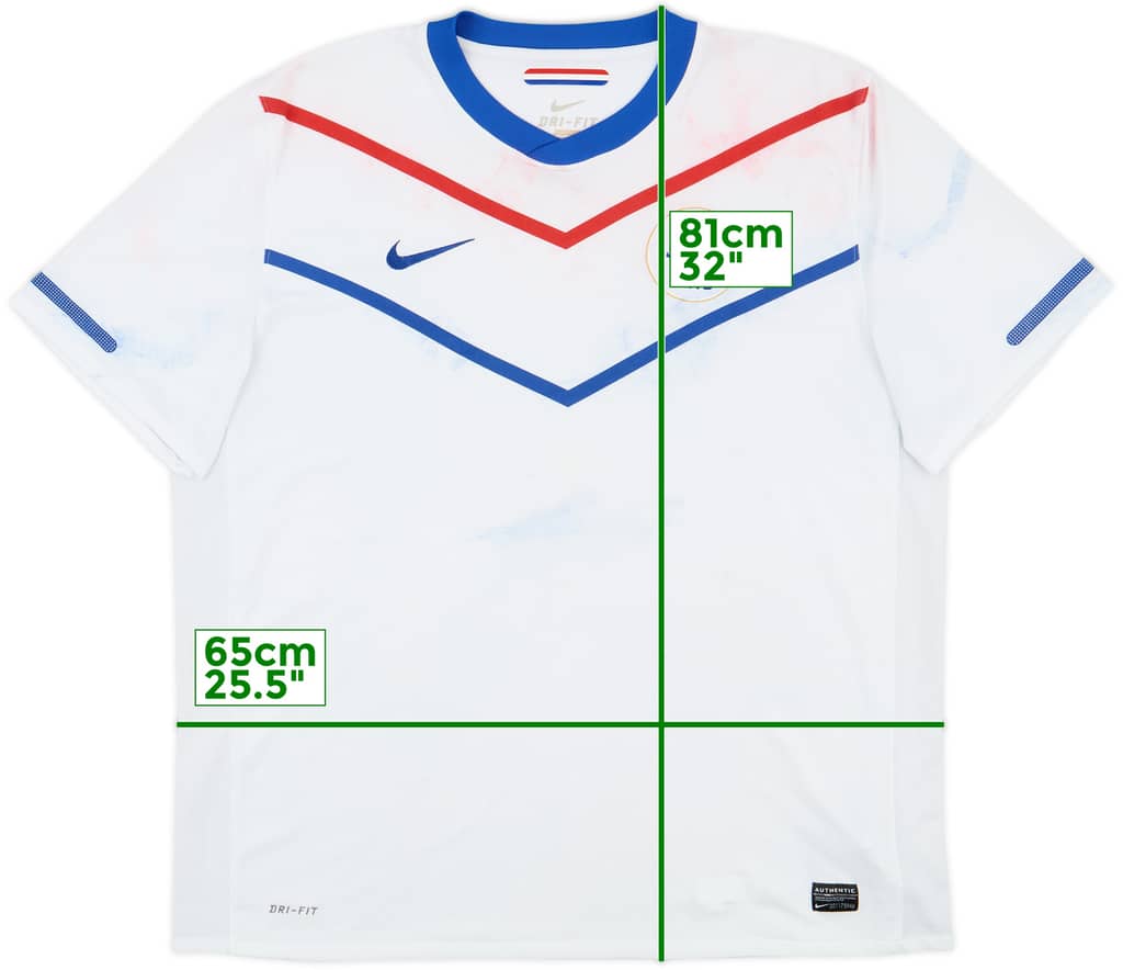 2010-11 Netherlands Away Shirt - 4/10 - (XXL)