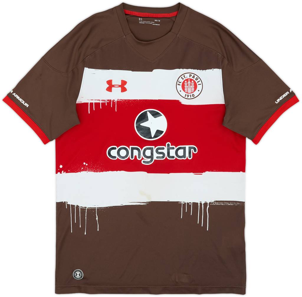2017-18 St Pauli Home Shirt - 6/10 - (M)