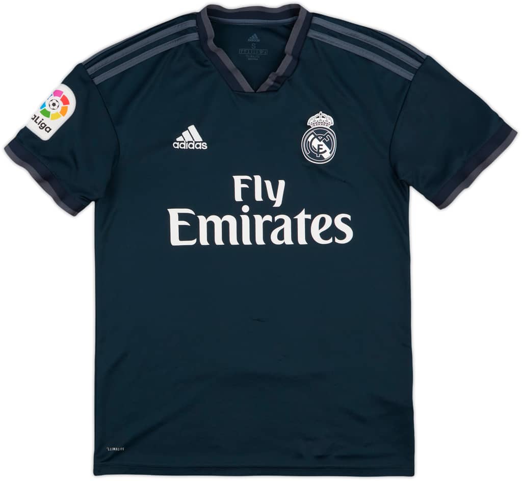 2018-19 Real Madrid Away Shirt - 7/10 - (S)