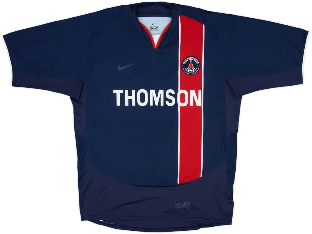 2003-04 Paris Saint-Germain Home Shirt - 4/10 - (L)