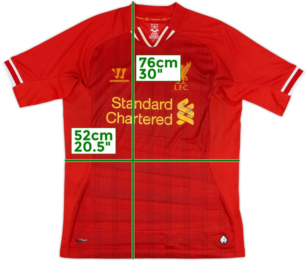 2013-14 Liverpool Home Shirt - 5/10 - (M)