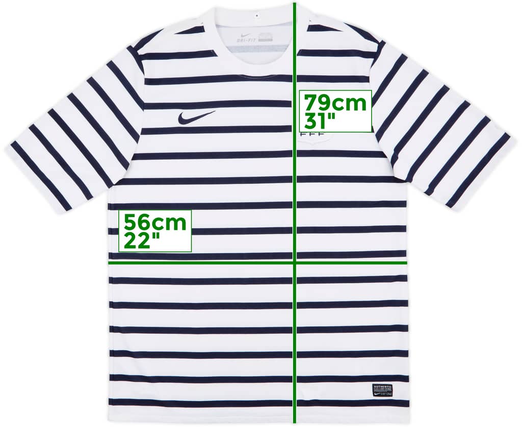 2011-12 France Away Shirt - 9/10 - (XL)