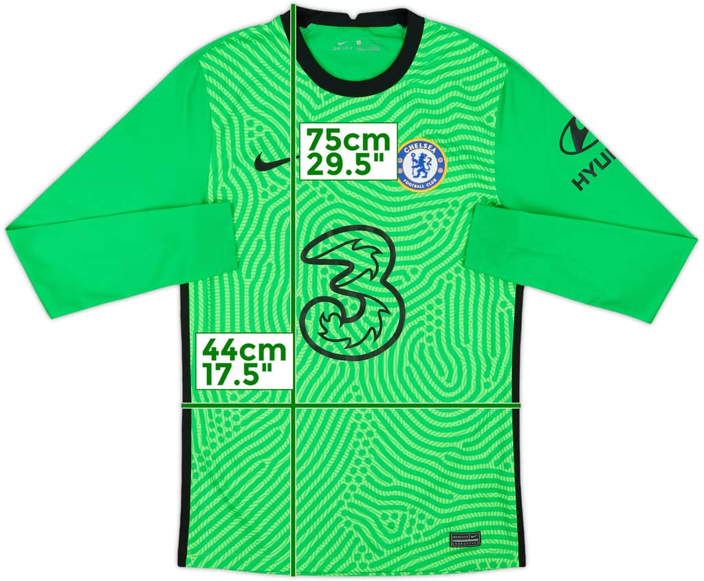 2020-21 Chelsea GK Shirt - 9/10 - (S)