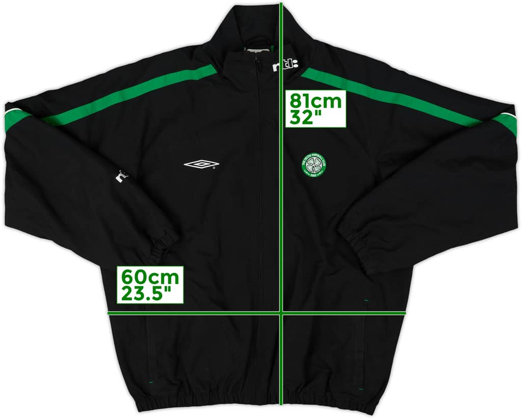 2002-03 Celtic Umbro Track Jacket - 9/10 - (L)