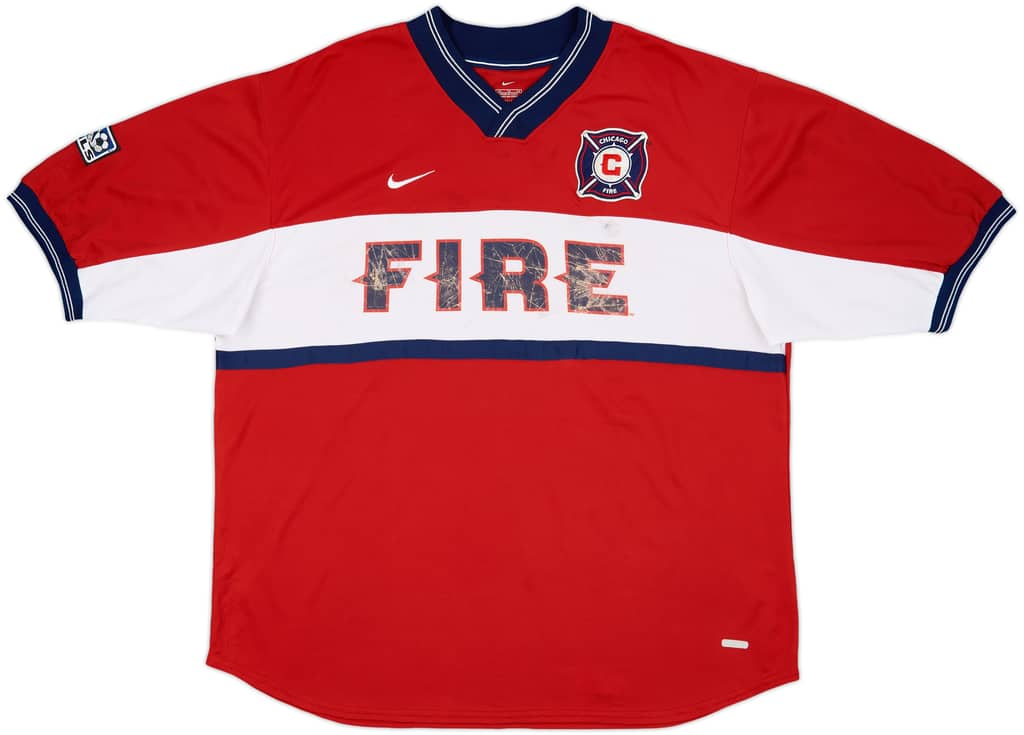 2000-02 Chicago Fire Home Shirt - 5/10 - (XL)