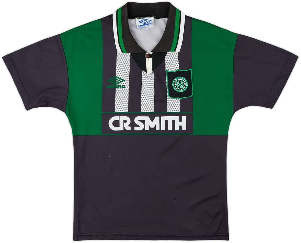1994-96 Celtic Away Shirt - 8/10 - (L.Boys)