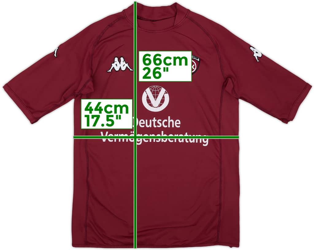 2003-04 Kaiserslautern Home Shirt - 6/10 - (S)