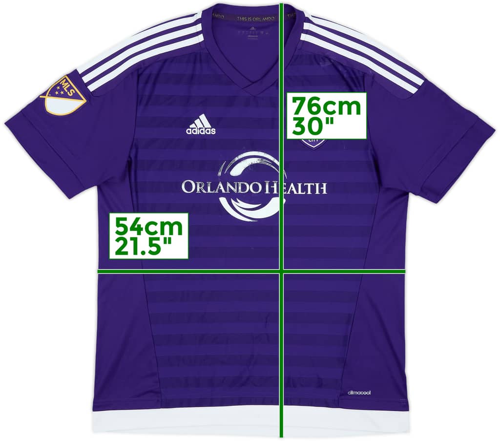 2015 Orlando City Home Shirt - 5/10 - (L)