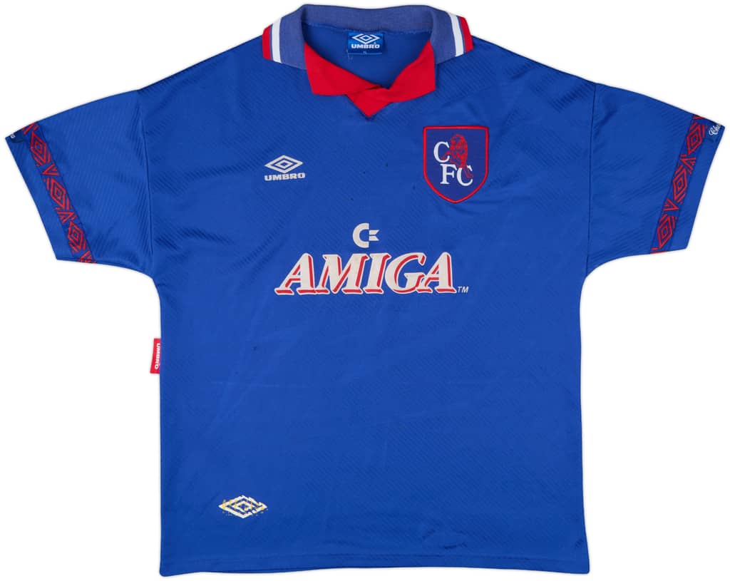 1993-94 Chelsea Home Shirt - 5/10 - (XL)
