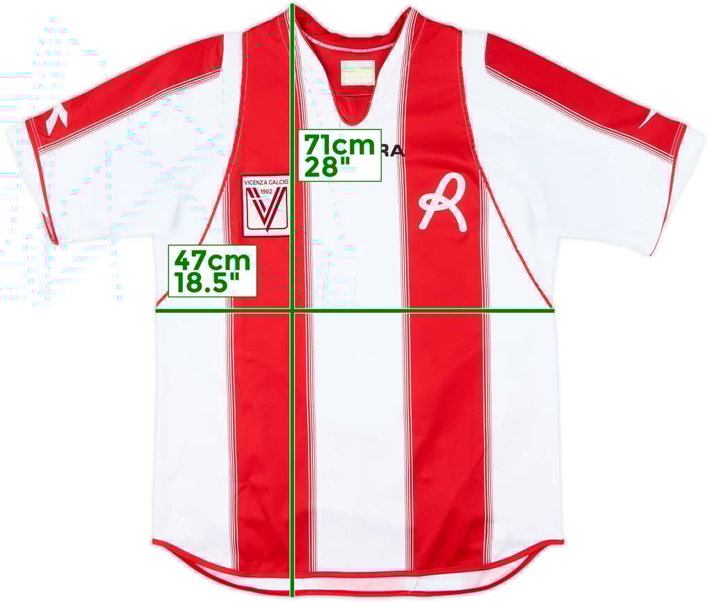2007-08 Vicenza Home Shirt - 9/10 - (XS)