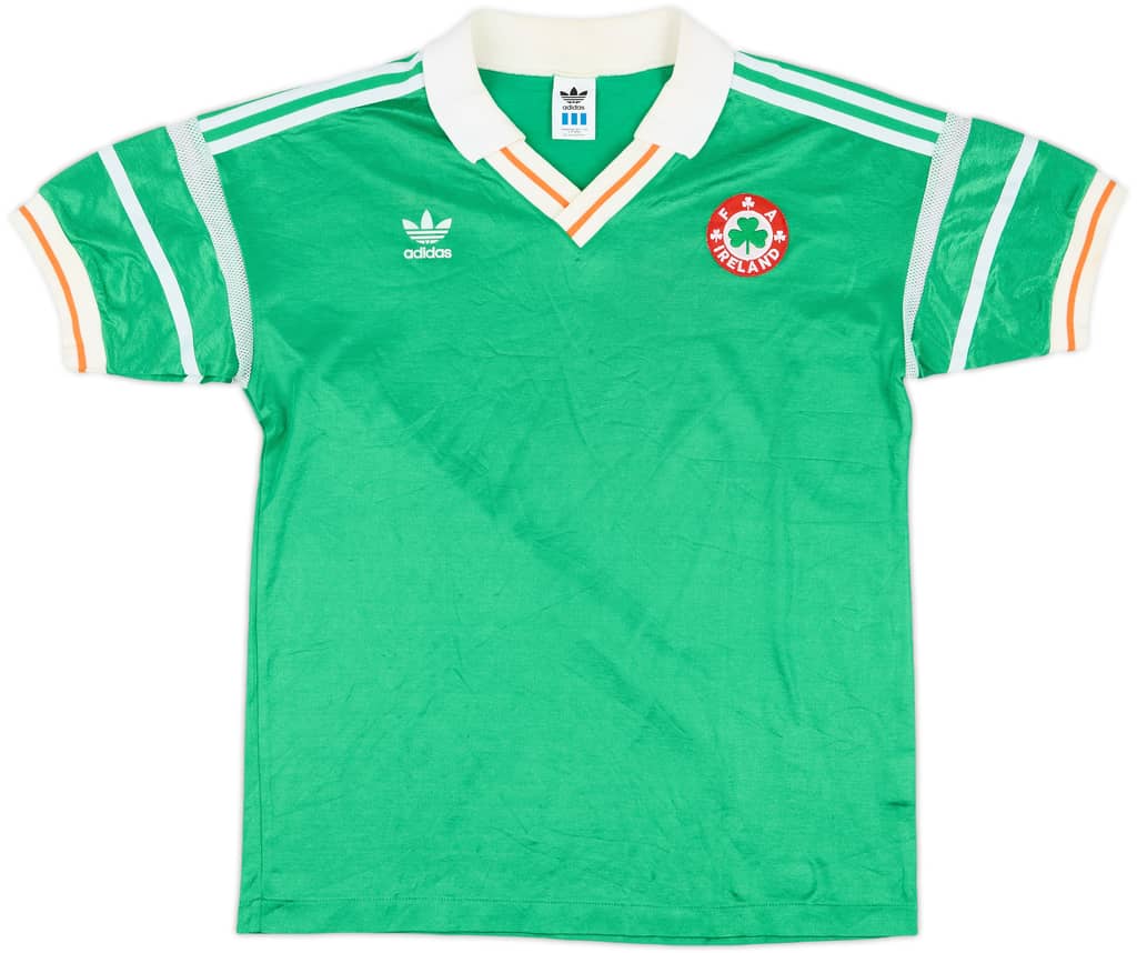 1988-90 Ireland Home Shirt - 8/10 - (M)