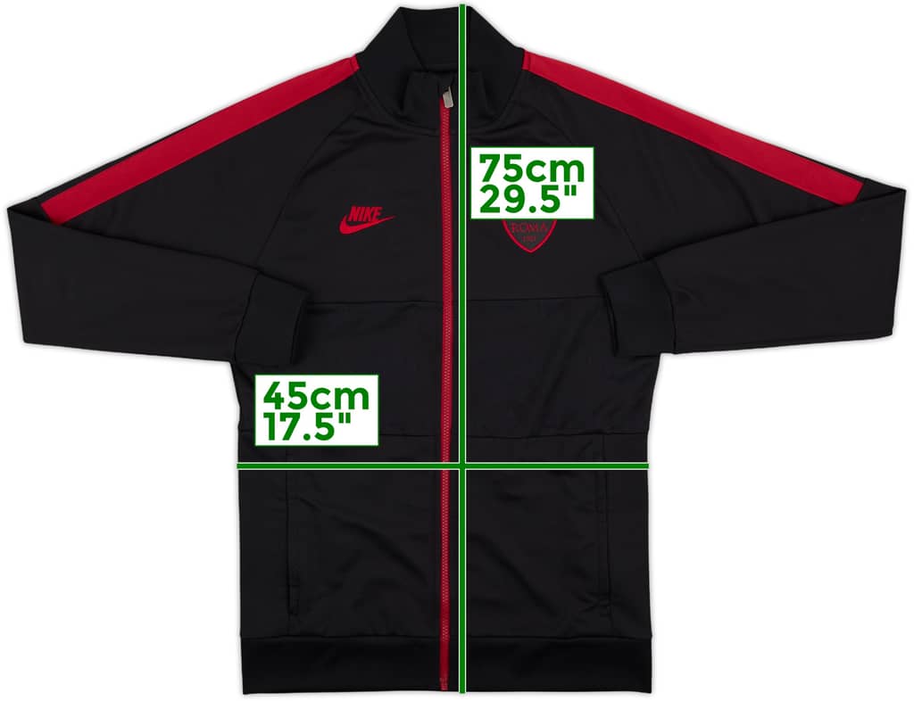2019-20 Roma Nike Track Jacket - 9/10 - (S)