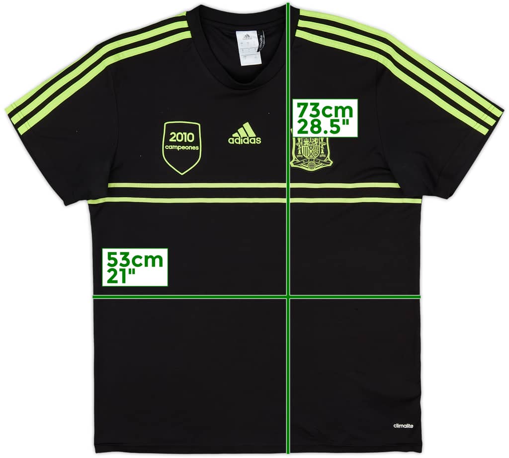 2013-15 Spain Campeones Training Shirt - 8/10 - (L)
