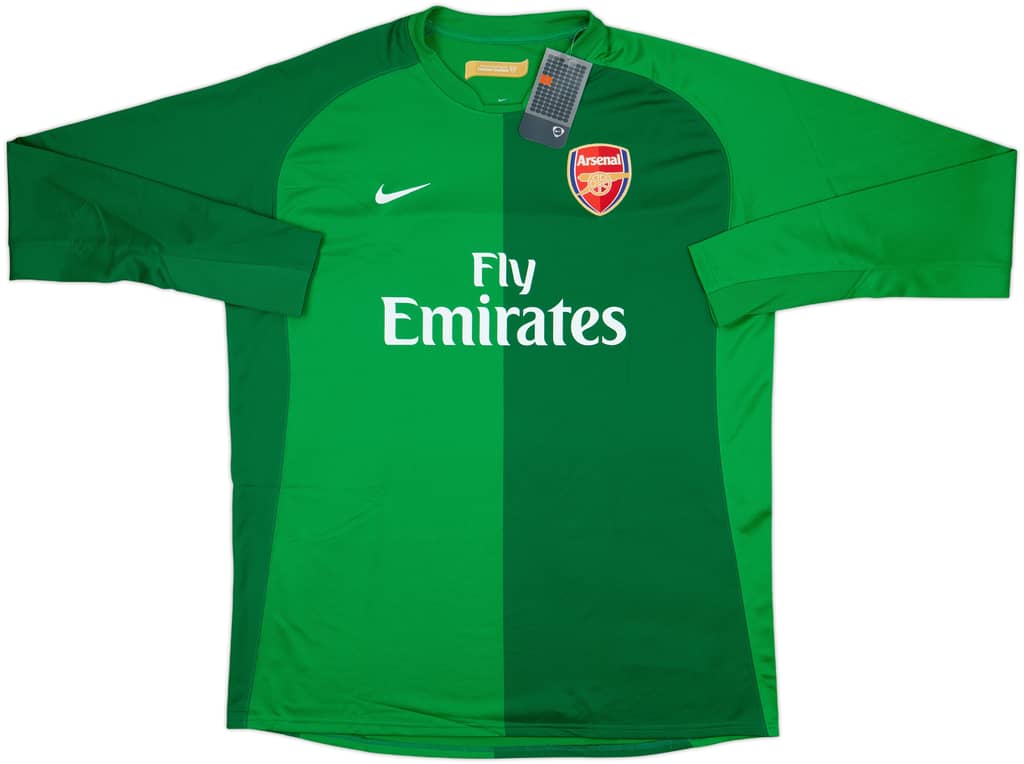 2006-07 Arsenal Player Issue GK Shirt (XXL)