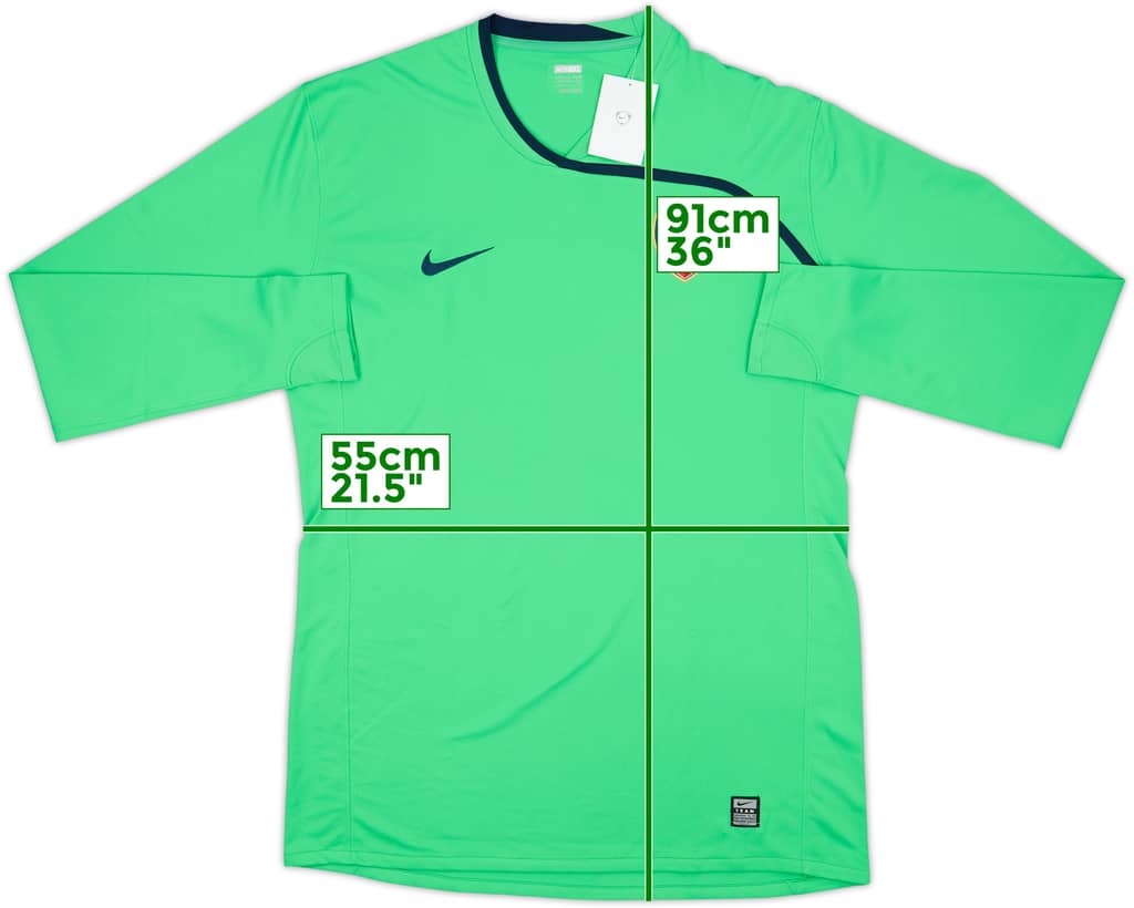 2008-09 Arsenal Player Issue GK Shirt (XXL)