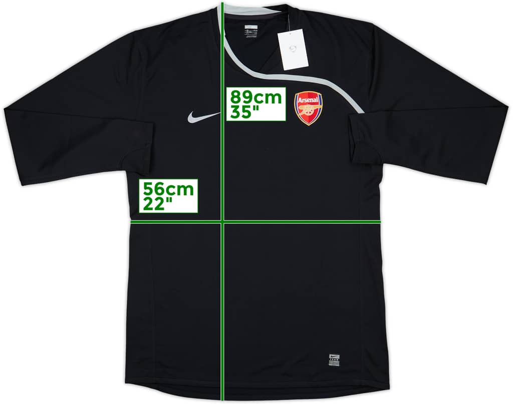 2008-09 Arsenal Player Issue GK Shirt (XXL)
