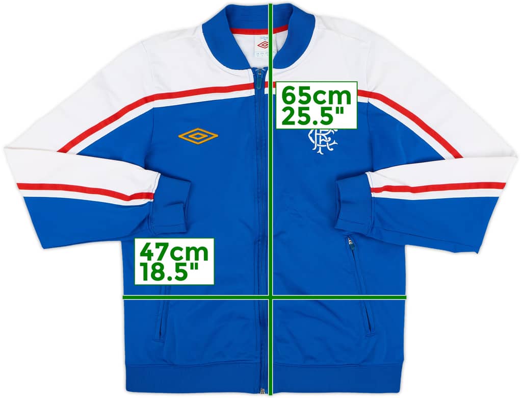 2011-12 Rangers Umbro Track Jacket - 7/10 - (S)