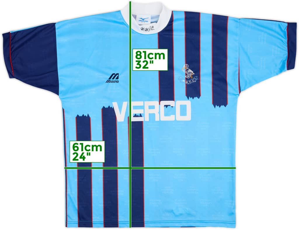1996-97 Wycombe Wanderers Home Shirt - 9/10 - (XL)