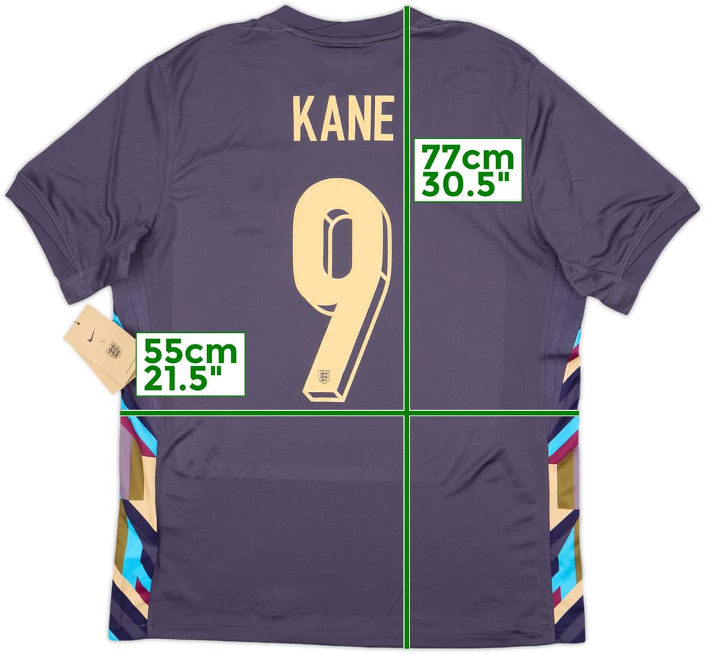 2024-26 England Away Shirt Kane #9 (L)