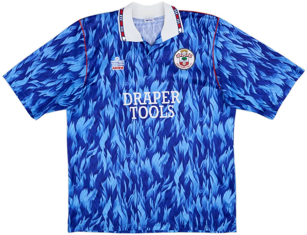 1991-93 Southampton Away Shirt - 9/10 - (XL)