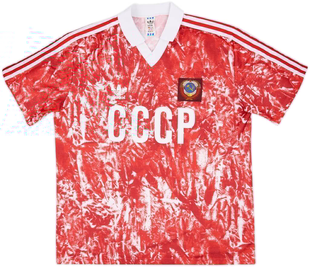 1989-91 Soviet Union Home Shirt - 8/10 - (L)