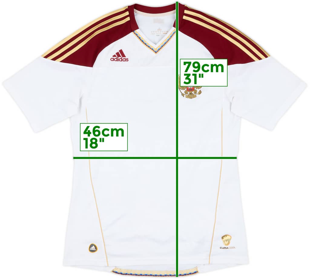 2010-11 Russia Away Shirt - 5/10 - (M)