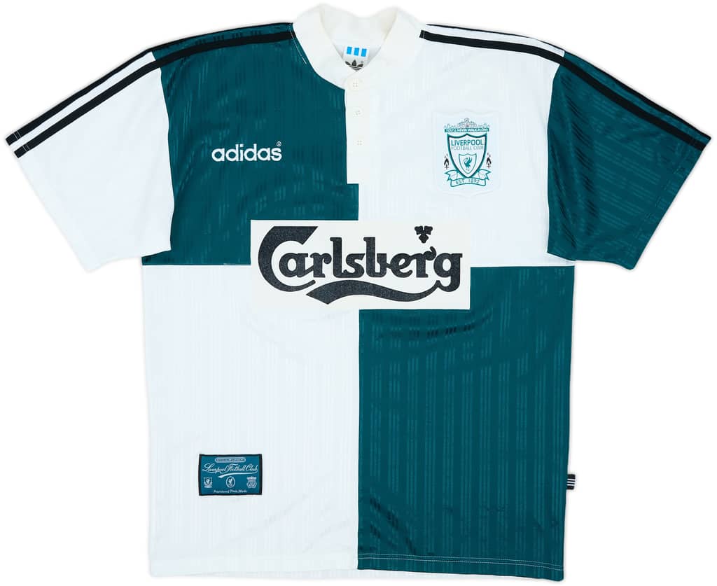 1995-96 Liverpool Away Shirt - 8/10 - (M)