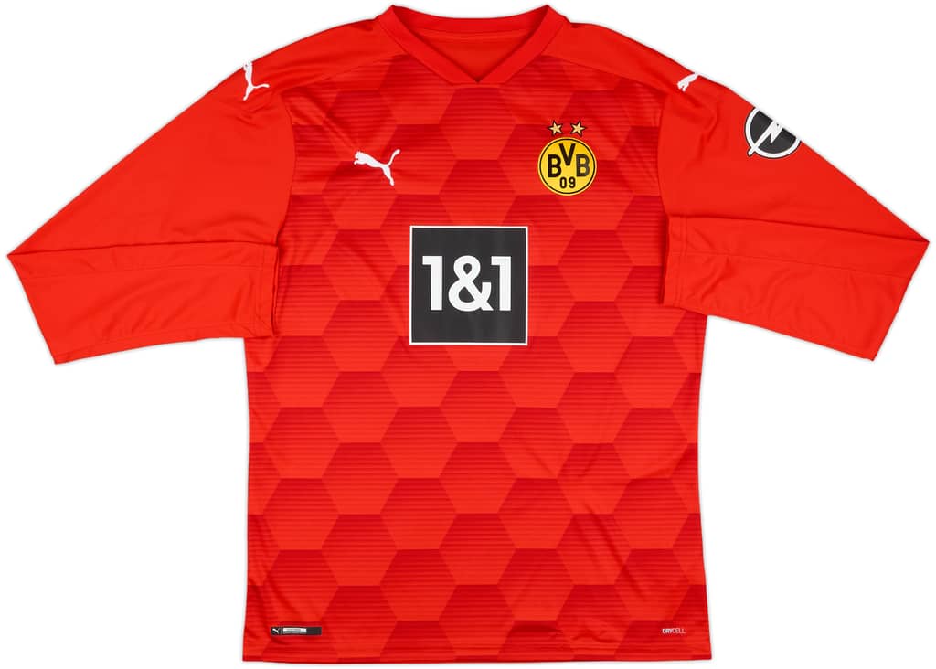 2020-21 Borussia Dortmund GK Shirt - 9/10 - (XL)