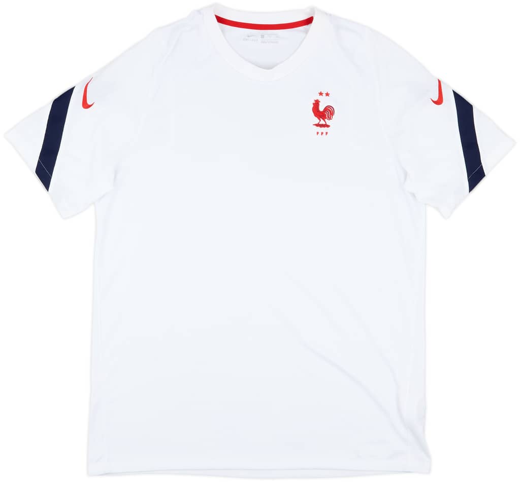 2020-21 France Nike Training Shirt - 8/10 - (XL)