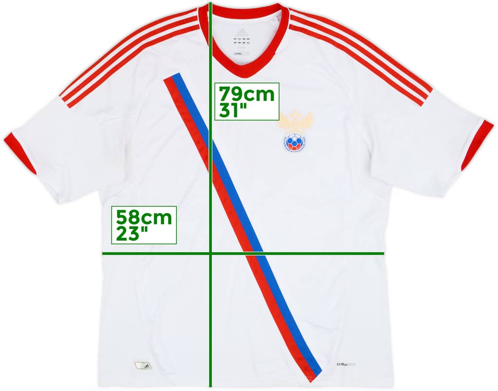2012-14 Russia Away Shirt - 6/10 - (XL)