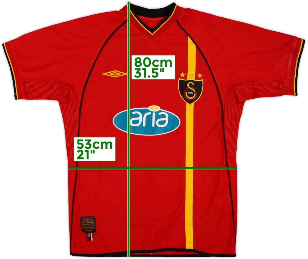 2002-03 Galatasaray Away Shirt - 8/10 - (M)