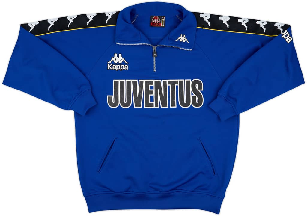 1997-98 Juventus Kappa 1/4 Zip Track Jacket - 8/10 - (M)