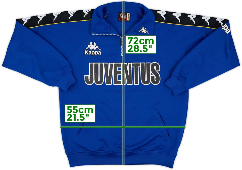 1997-98 Juventus Kappa 1/4 Zip Track Jacket - 8/10 - (M)