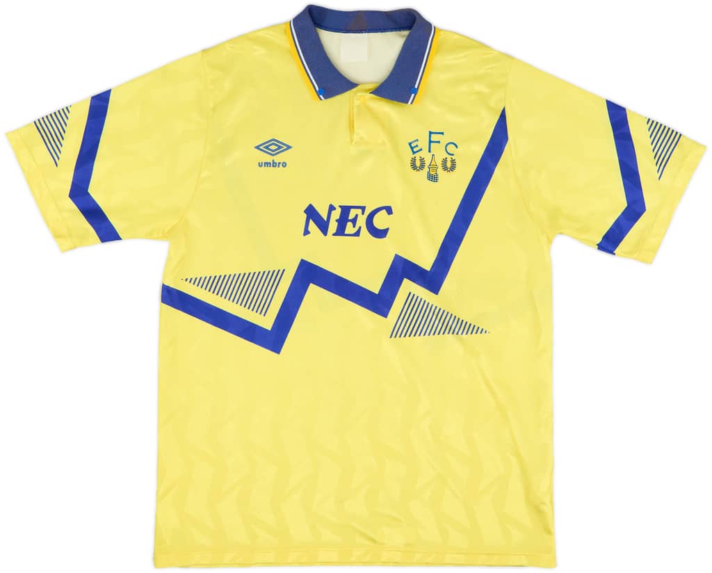 1990-92 Everton Away Shirt - 8/10 - (L)