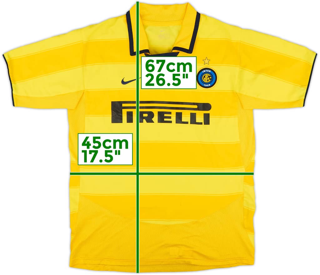 2003-04 Inter Milan Away Shirt - 8/10 - (L.Boys)