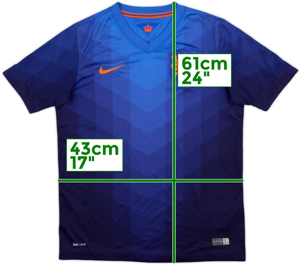2014-15 Netherlands Away Shirt - 8/10 - (L.Boys)
