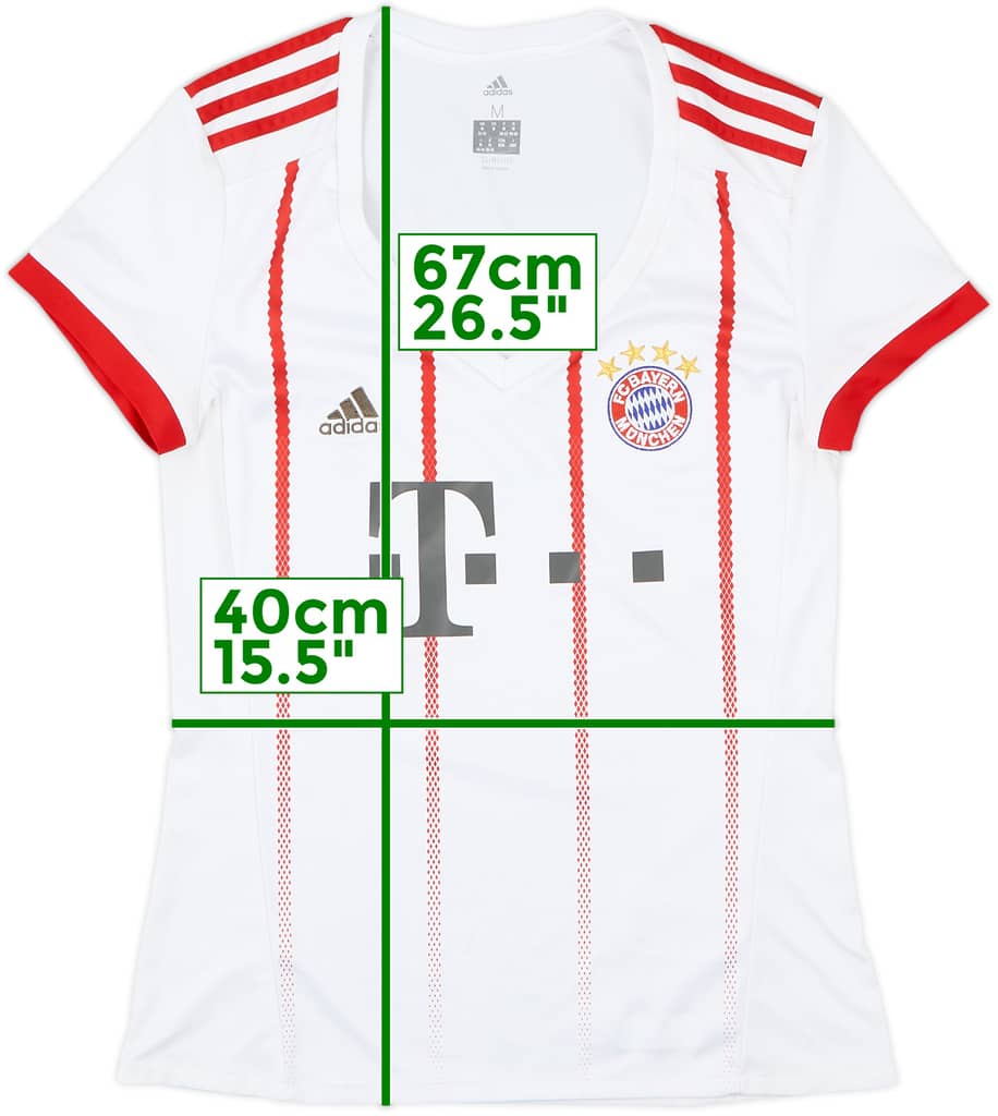 2017-18 Bayern Munich European Third Shirt - 9/10 - (Women's M)