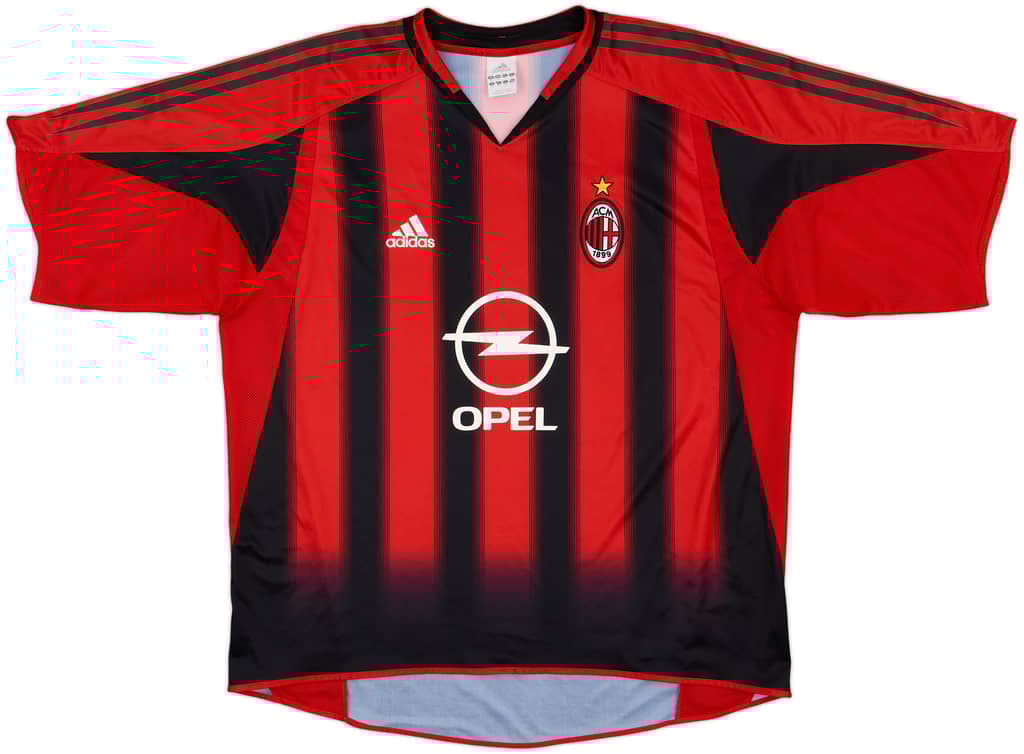 2004-05 AC Milan Home Shirt - 8/10 - (XL)