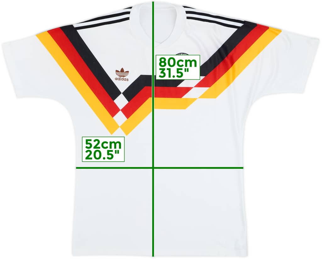 1988-90 West Germany Home Shirt - 7/10 - (L)