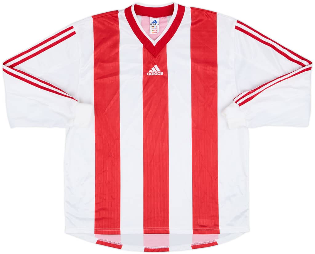 1990s adidas Template L/S Shirt - 9/10 - (XL)