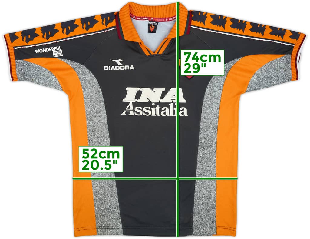 1998-99 Roma Third Shirt - 7/10 - (L)