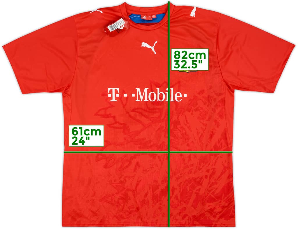 2008-09 Czech Republic Basic Home Shirt (XL)
