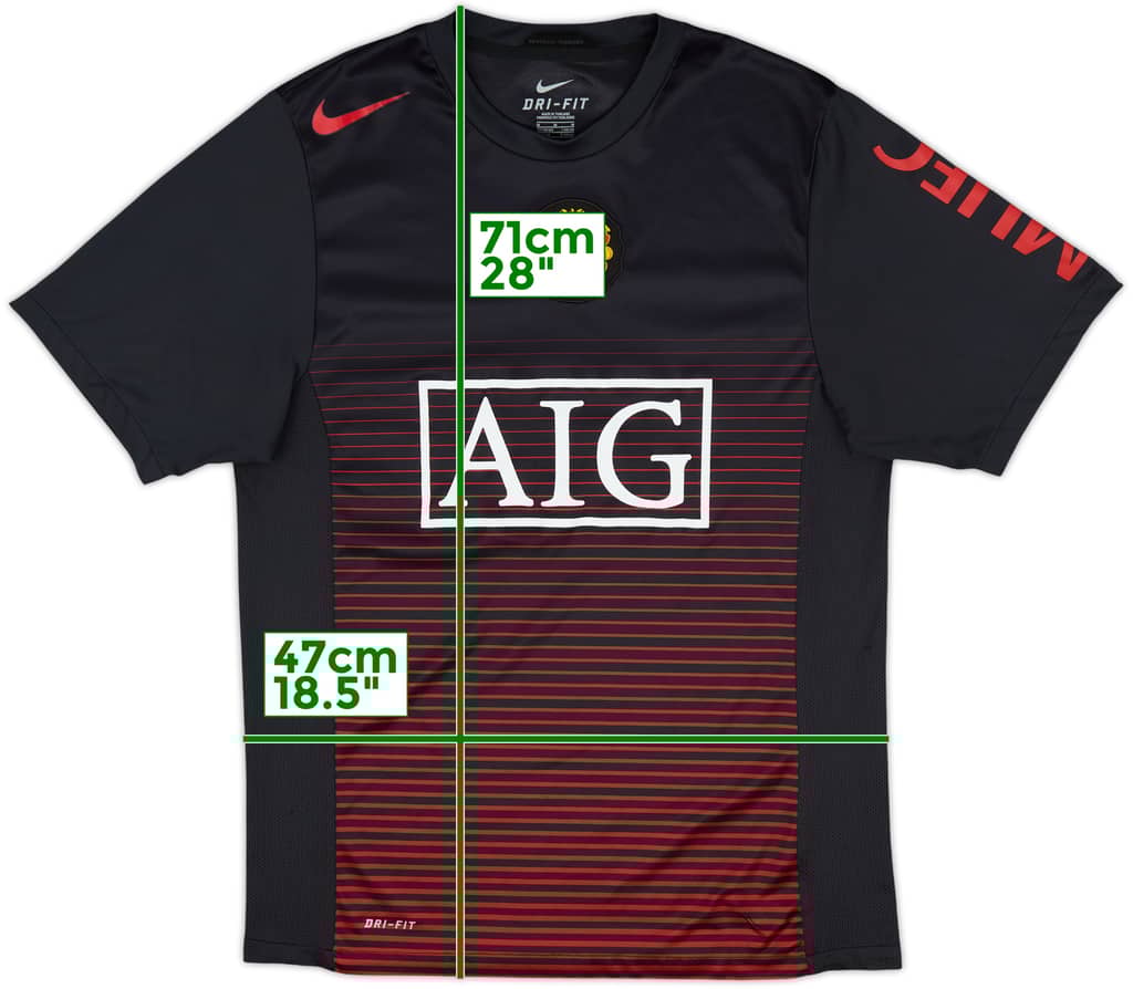 2006-07 Manchester United Nike Training Shirt - 8/10 - (M)