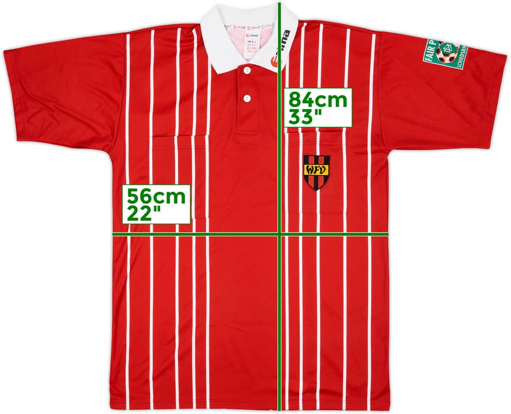 1990s German FA Erima Referee shirt - 8/10 - (L)