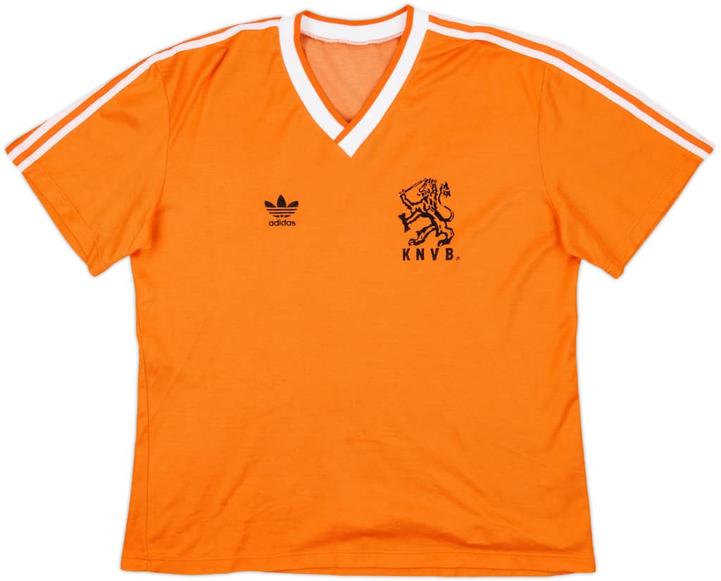 1985-88 Netherlands Home Shirt - 8/10 - (XL)