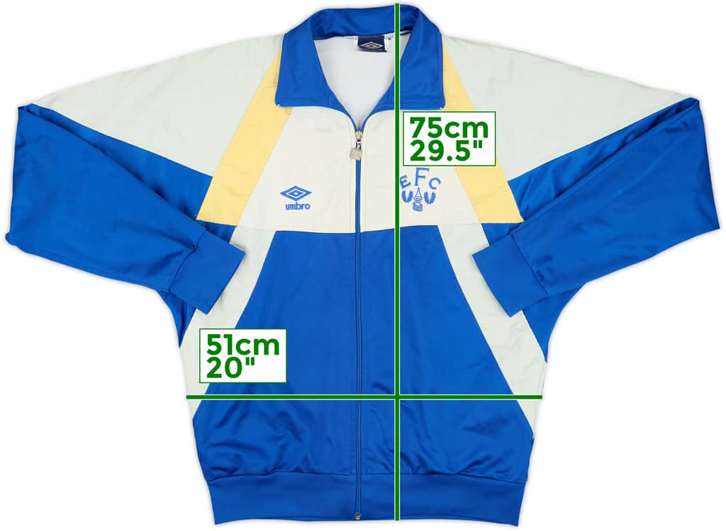 1988-90 Everton Umbro Track Jacket - 9/10 - (L)