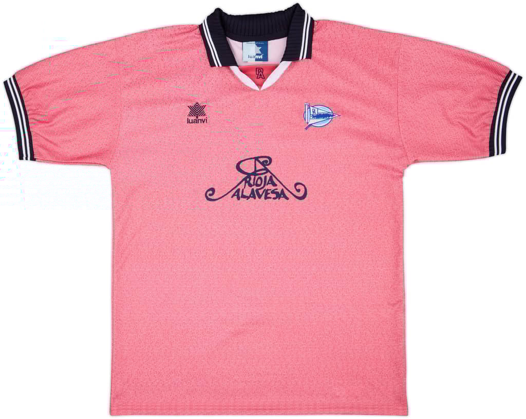 Camiseta de visitante del Alaves 2000-01 - 10/10 - (XXL)