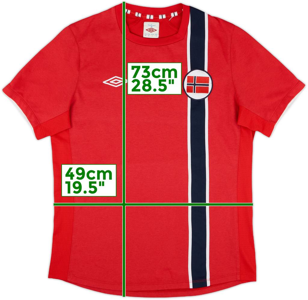 2012-13 Norway Home Shirt - 8/10 - (M)
