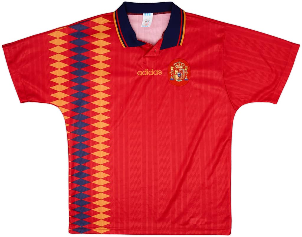 1994-96 Spain Home Shirt - 9/10 - (L)