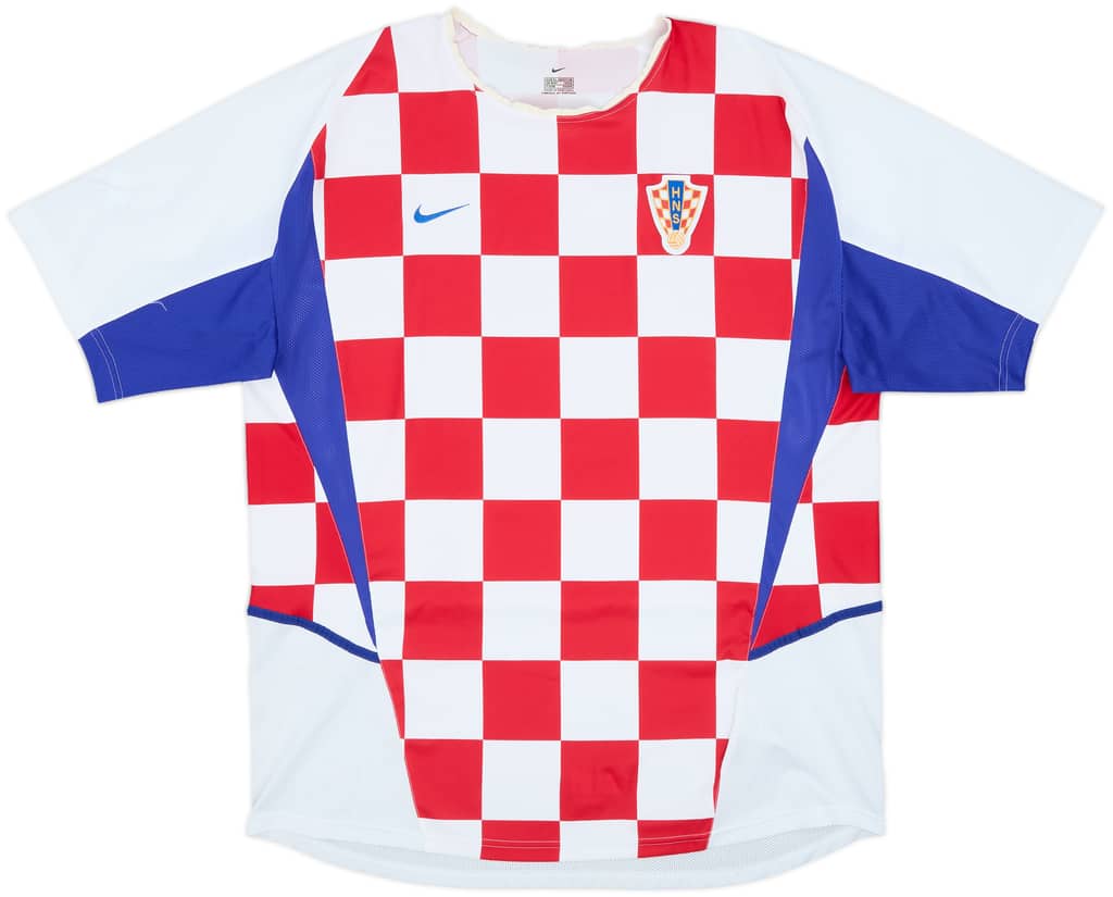 2002-04 Croatia Home Shirt - 8/10 - (XL)